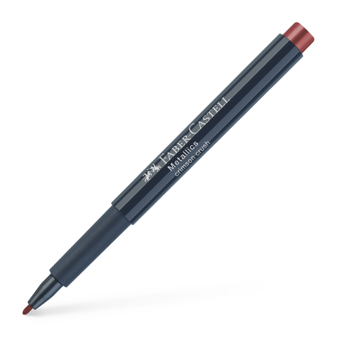 Birotică și Papetărie - Marker metallics rosu purpuriu faber-castell