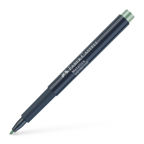 Birotică și Papetărie - Marker metallics verde faber-castell