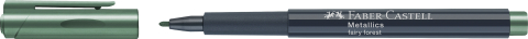 Marker metallics verde padure faber-castell [1]