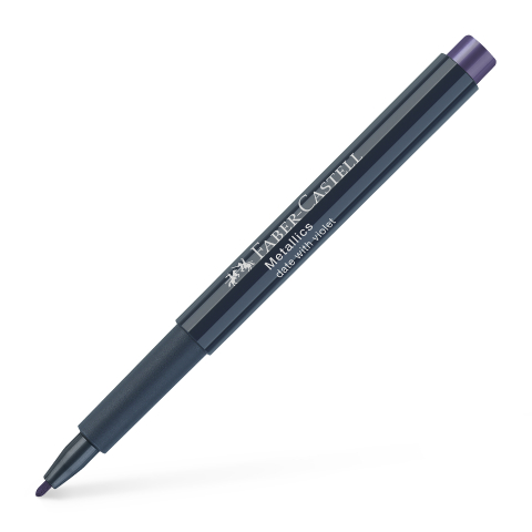 Birotică și Papetărie - Marker metallics violet faber-castell