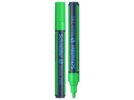 Birotică și Papetărie - Schneider - Marker pentru sticla Schneider Maxx 245, Verde- Micostore.ro