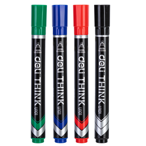Marker permanent 4/set varf tesit deli [1]