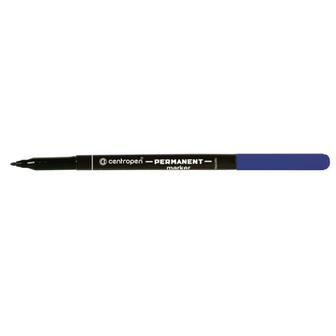Birotică și Papetărie - Marker permanent albastru 1.0mm 2536 centropen