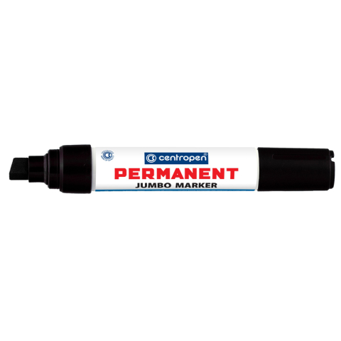 Birotică și Papetărie - Marker permanent negru jumbo 2-10mm 9110 centropen