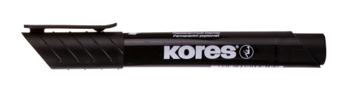 Birotică și Papetărie - Marker permanent negru varf rotund 3mm kores