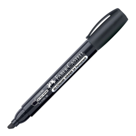 Birotică și Papetărie - Marker permanent negru varf tesit multimark winner 54 2024 fc