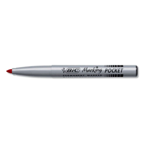 Marker permanent rosu 1.0mm 1445 bic [2]