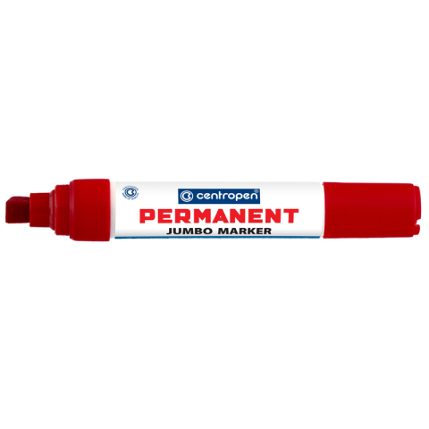 Birotică și Papetărie - Marker permanent rosu jumbo 2-10mm 9110 centropen