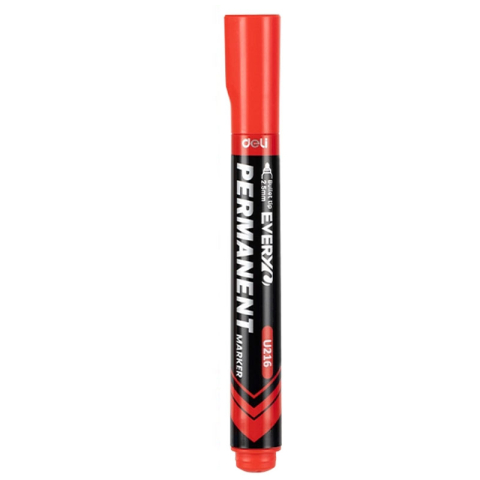 Birotică și Papetărie - Marker permanent rosu varf rotund 2.5mm deli