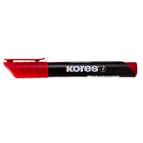 Birotică și Papetărie - Marker permanent rosu varf rotund 3mm kores