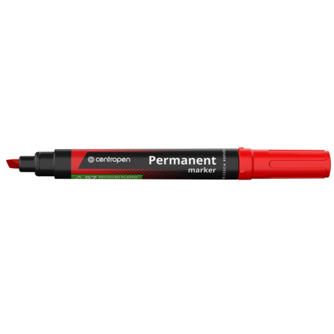 Birotică și Papetărie - Marker permanent rosu varf tesit 8576 centropen