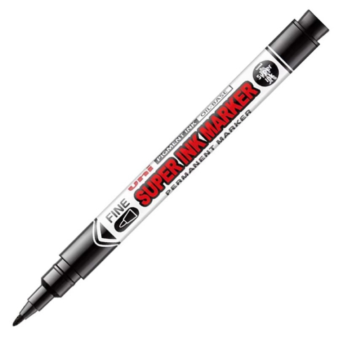 Rechizite Școlare - Marker permanent UNI PNA-125, varf rotund fine, 0.9mm