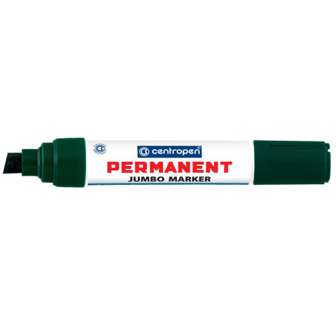 Birotică și Papetărie - Marker permanent verde jumbo 2-10mm 9110 centropen