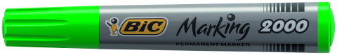 Marker permanent verde varf rotund 2000 bic [2]