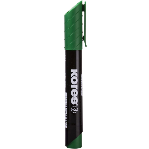 Birotică și Papetărie - Marker permanent verde varf rotund 3mm eco kores