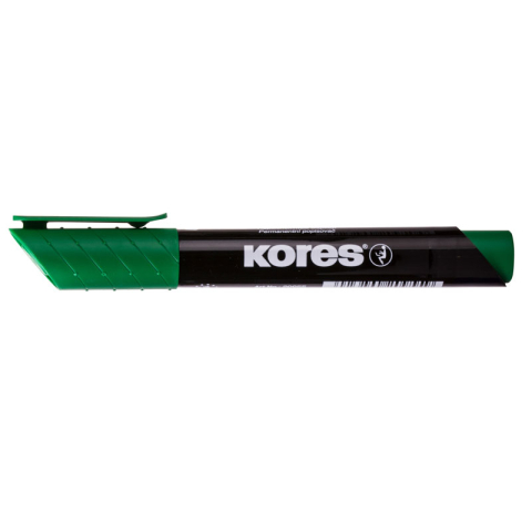Birotică și Papetărie - Marker permanent verde varf rotund 3mm kores