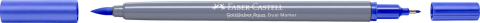 Marker solubil 2 capete goldfaber albastru marin 248 faber-castell [1]
