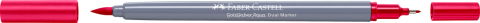 Marker solubil 2 capete goldfaber carmin permanent 126 faber-castell [1]