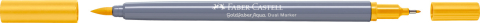 Marker solubil 2 capete goldfaber galben napoli 185 faber-castell [1]