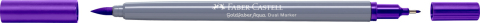 Marker solubil 2 capete goldfaber mov 249 faber-castell [1]