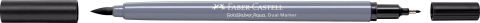 Marker solubil 2 capete goldfaber negru inchis 199 faber-castell [1]
