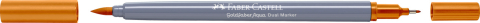 Marker solubil 2 capete goldfaber ocru deschis 183 faber-castell [1]