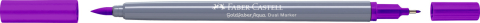 Marker solubil 2 capete goldfaber purpuriu 284 faber-castell [1]