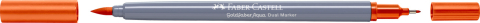 Marker solubil 2 capete goldfaber teracota 186 faber-castell [1]