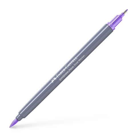 Birotică și Papetărie - Marker solubil 2 capete goldfaber violet deschis 139 faber-castell