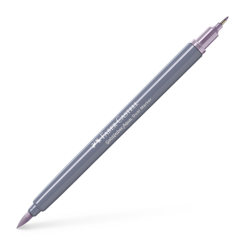 Birotică și Papetărie - Marker solubil 2 capete goldfaber violet zambila 282 faber-castell