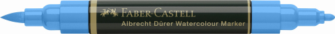 Marker solubil albastru phtalo 110 a.durer faber-castell [2]