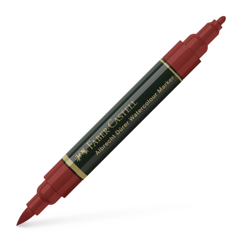 Rechizite Școlare - Marker solubil rosu indian 192 a.durer faber-castell