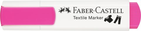 Marker textil roz neon faber-castell [3]