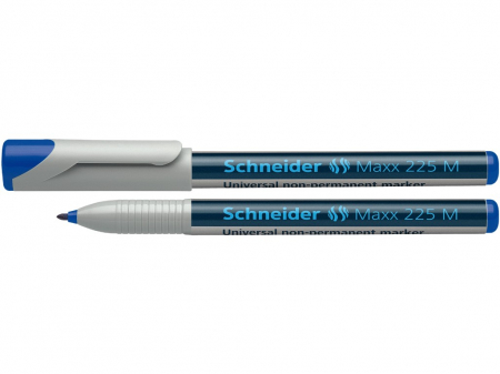 Birotică și Papetărie - Schneider - Marker universal OHP Schneider Maxx 225 M, Albastru- Micostore.ro