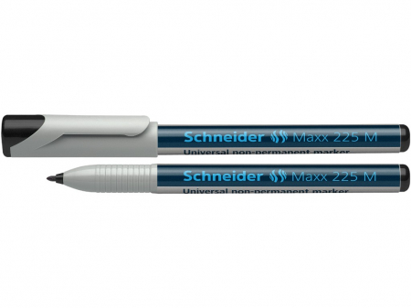 Birotică și Papetărie - Schneider - Marker universal OHP Schneider Maxx 225 M, Negru- Micostore.ro