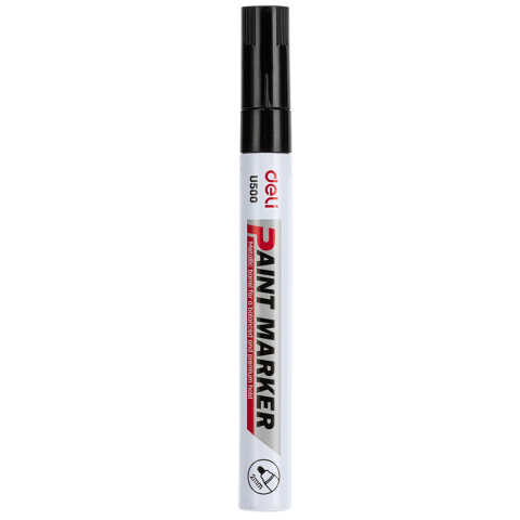 Markere POSCA, Carioci, Creioane si Vopsea Acrilica - Marker vopsea negru 2 mm deli