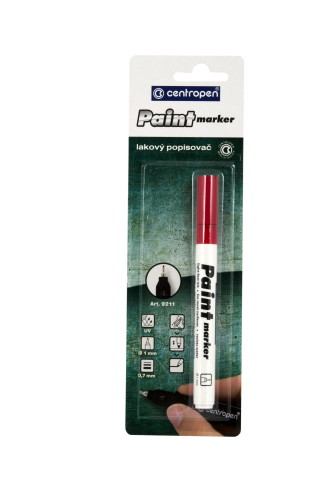 Marker vopsea rosie 0.7mm 9211 centropen [1]