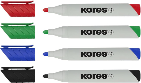 Marker whiteboard negru 3mm eco kores [1]