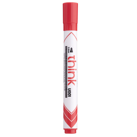 Birotică și Papetărie - Marker whiteboard rosu 2mm deli