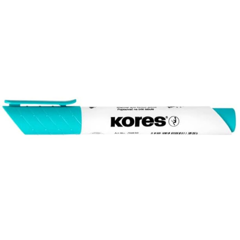 Birotică și Papetărie - Marker whiteboard turcoaz 3mm kores