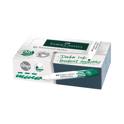 Marker whiteboard verde w20 faber-castell [4]
