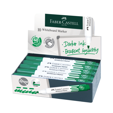 Marker whiteboard verde w20 faber-castell [3]
