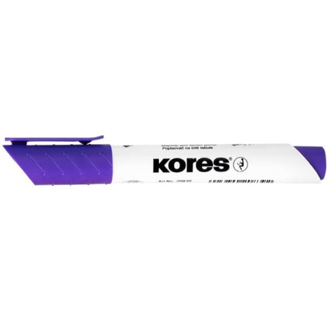Birotică și Papetărie - Marker whiteboard violet 3mm kores