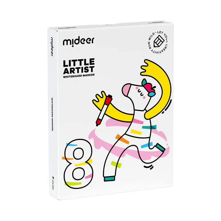 Set 8 markere pentru pictura pe apa, whiteboard si tatuaje temporare MiDeer [3]