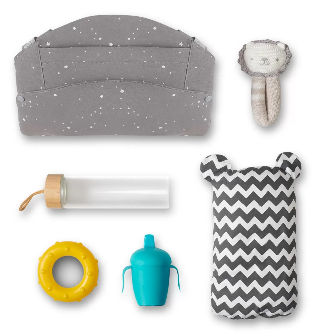 Marsupiu ergonomic kinderkraft huggy, grey, varsta de la 0 luni la 3 ani [10]