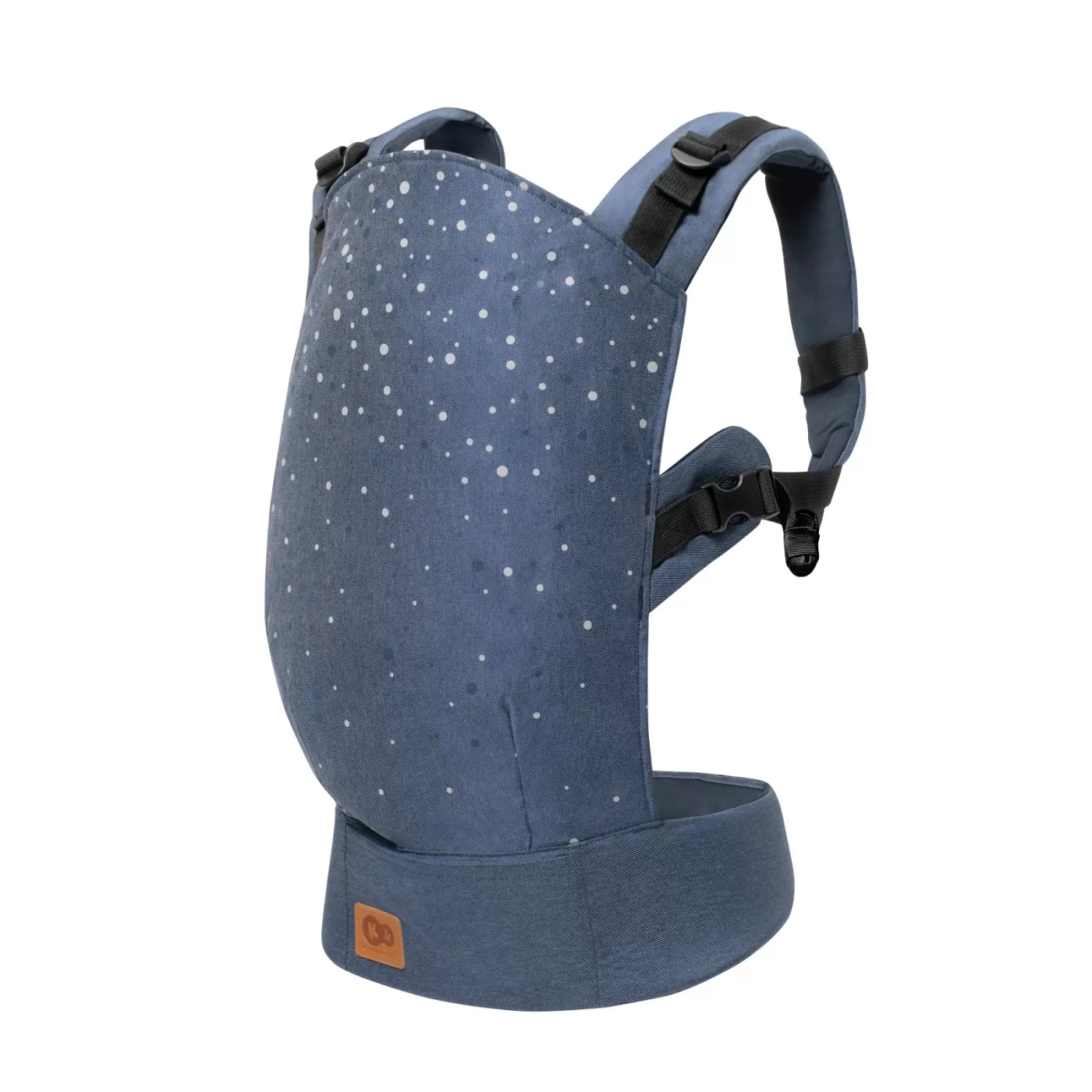 Marsupiu ergonomic kinderkraft nino, pana la 20 kg, confetti denim, varsta de la 0 luni la 5 ani [1]