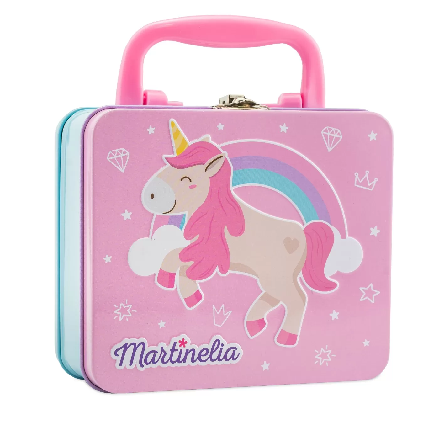 Jucării și Jocuri pentru copii - Martinelia little unicorn set de infrumusetare in cutie metalica, varsta de la 3 ani la +15 ani