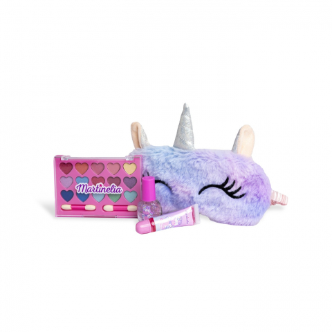 Martinelia little unicorn set infrumusetare cu masca de dormit, varsta de la 3 ani la +15 ani [1]