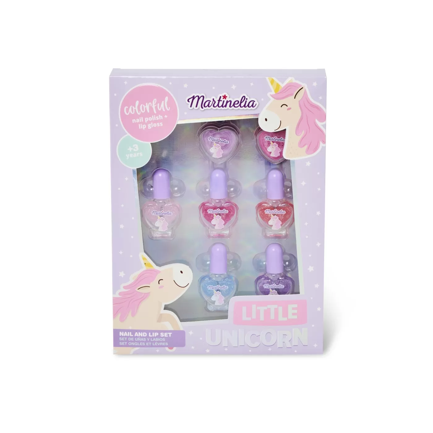 Martinelia little unicorn set pentru unghii si buze, varsta de la 3 ani la +15 ani [1]