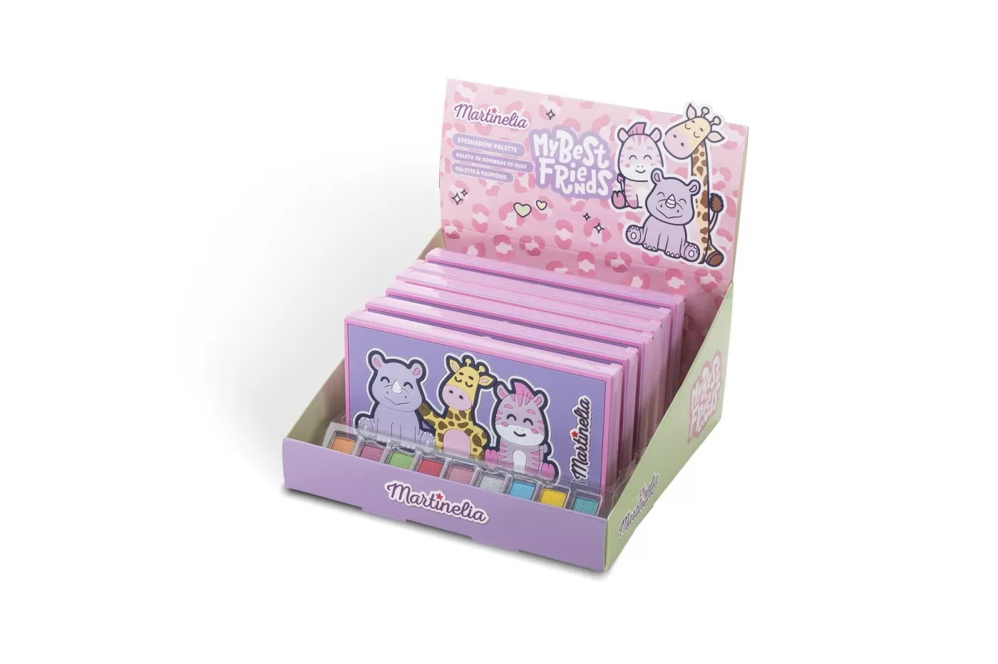 Martinelia my best friends paleta farduri de pleoape, varsta de la 3 ani la +15 ani [2]